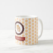 Mug Hamster de filles rouges et roses (Devant droit)
