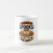 Mug Hamster d'Halloween Alimenté par les Fantômes Drôl (Centre)