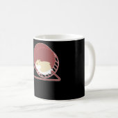 Mug Hamster Funny Design Rodent Dwarf Hamster Cadeau (Devant droit)