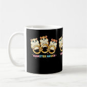 Mug Hamster Haven Cute Ring Design (Gauche)