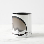 Mug Hamster nain de dessin animé (Centre)