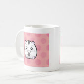 Mug Hamster nain russe semi-blanc (Devant gauche)