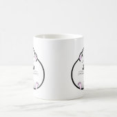 Mug Hamster nain russe semi-blanc potelé (Centre)