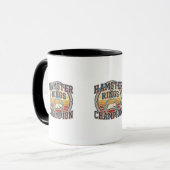 Mug Hamster Rings Champion Retro Design (Devant gauche)