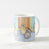 Mug Hamsters endormis (Devant droit)
