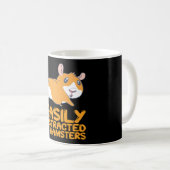 Mug Hamsters - Facilement Distrait Par Hamsters (Devant droit)