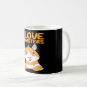 Mug Hamsters - I Love Hamsters (Devant droit)