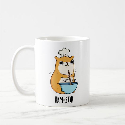 Mug Hamstir Funny Hamster Pun (Gauche)