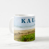 Mug Hanalei Bay Kauai Hawaii Beach & Bateaux (Devant gauche)