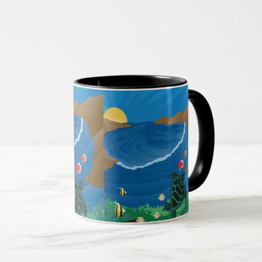 Mug Hanauma Bay Hawaii (Devant droit)