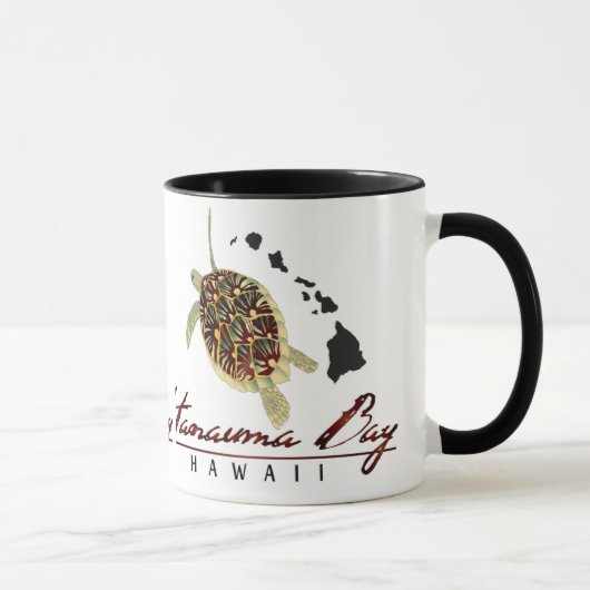 Mug Hanauma Bay Hawaii Turtle et Hawaii Islands (Droite)