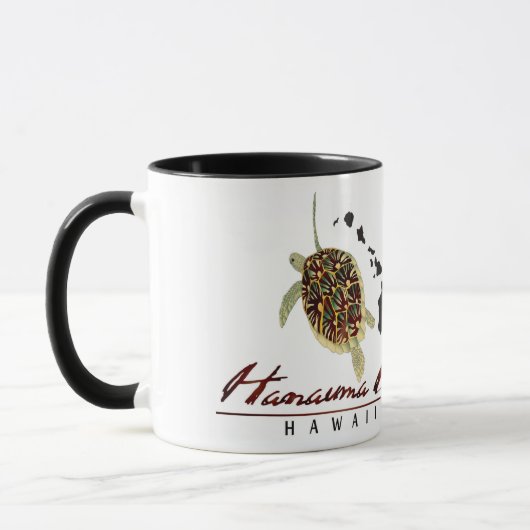 Mug Hanauma Bay Hawaii Turtle et Hawaii Islands (Gauche)