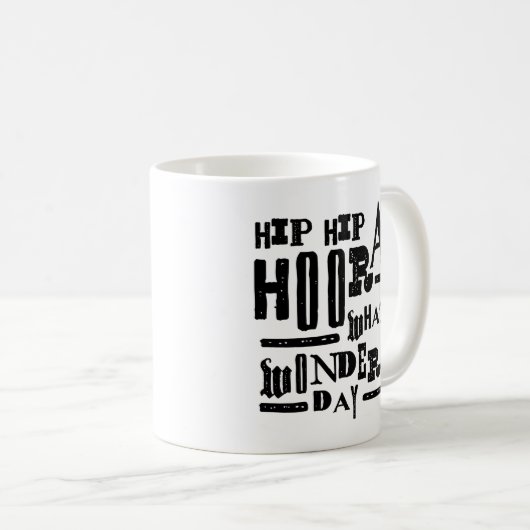 Mug Hanche de hanche hourra (Devant droit)