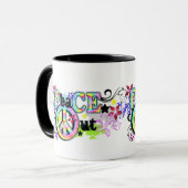 Mug Hanche et paix super (Devant gauche)