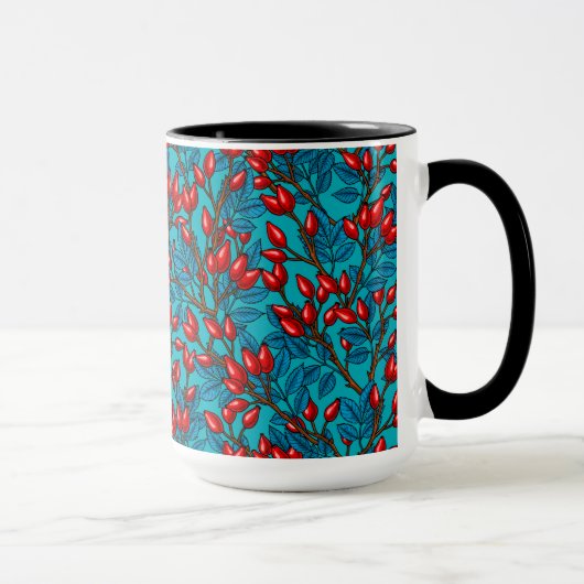 Mug hanches roses, rouge et bleu (Droite)