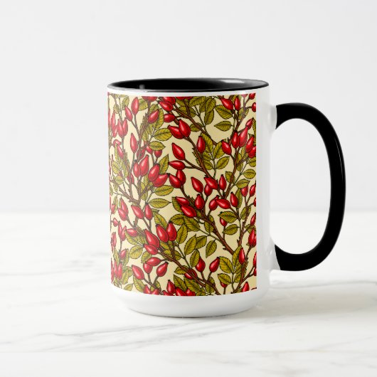 Mug hanches roses, rouge, vert, jaune (Droite)