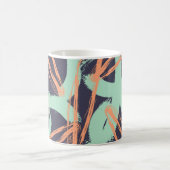 Mug Hand drawn brush hipster pattern in. Stylish geome (Centre)