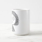 Mug Hand-Drawn Character Illustration – Artistic (Centre)