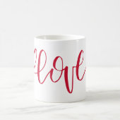 Mug Hand-Lettered Heart Love (Centre)
