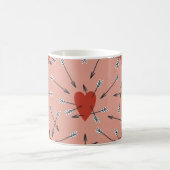 Mug Hand made seamless pattern with flat illustrations (Centre)