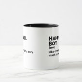 Mug Handball Boy Definition Funny Handball Player (Centre)