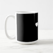 Mug Handball Handball Player Hearbeat (Gauche)