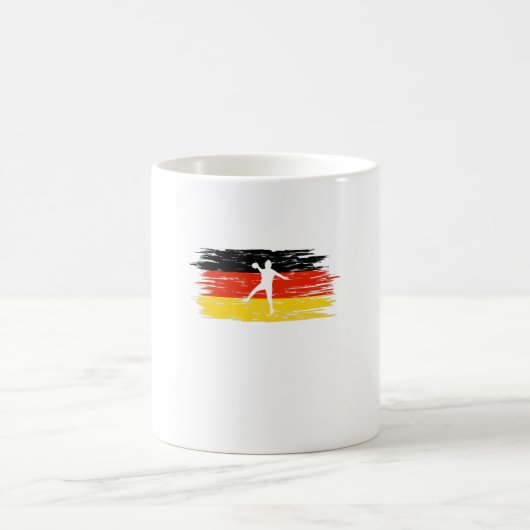 Mug Handball - maillot de tournoi Allemagne (Centre)