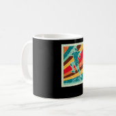 Mug Handball Player Retro (Devant gauche)