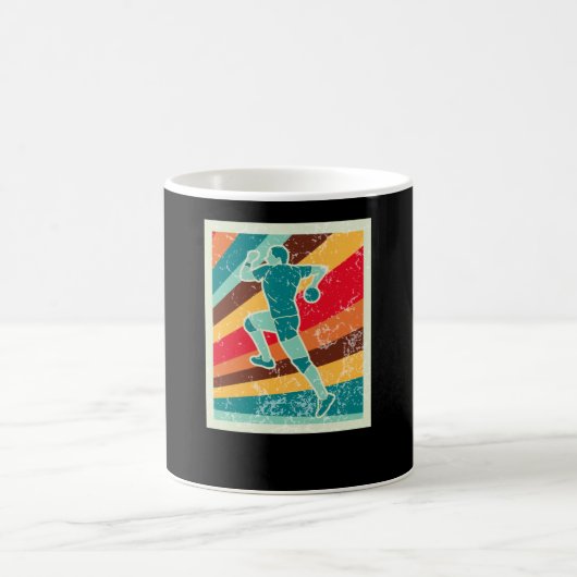 Mug Handball Player Retro (Centre)