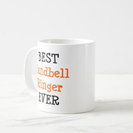 Mug handbell ringer, meilleur (Devant gauche)