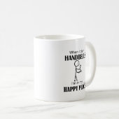 Mug Handbells Happy Place (Devant droit)