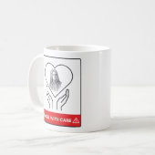Mug HANDEAU AVEC SOIN Funny Compositeur de musique cla (Devant gauche)