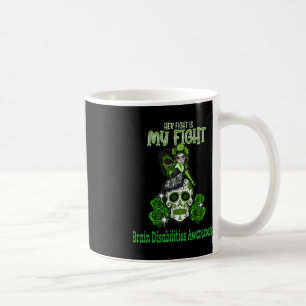 Mug Handicap cérébral Sensibilisation Son combat est m