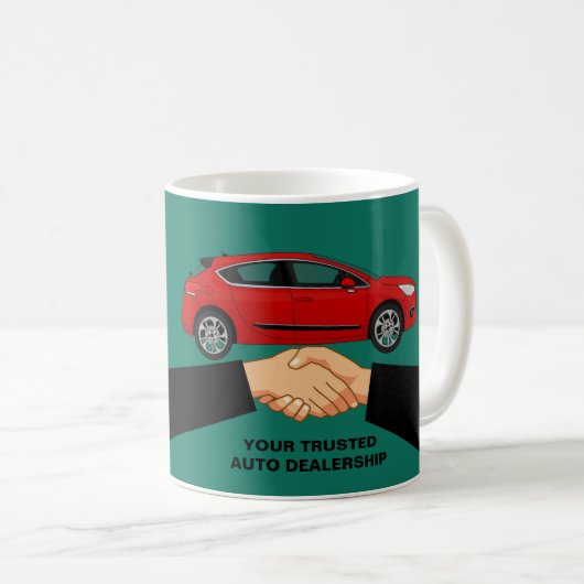 Mug Handshake Design, concessionnaire automobile Publi (Devant droit)
