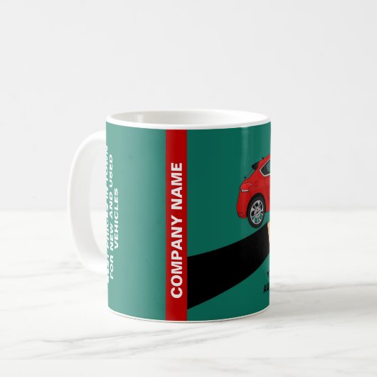 Mug Handshake Design, concessionnaire automobile Publi (Devant gauche)