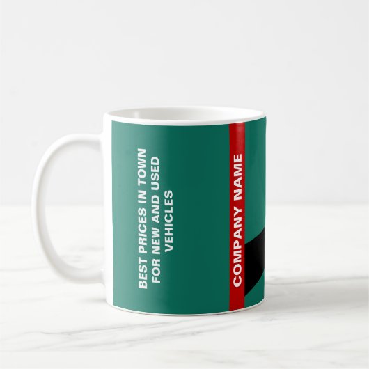 Mug Handshake Design, concessionnaire automobile Publi (Gauche)