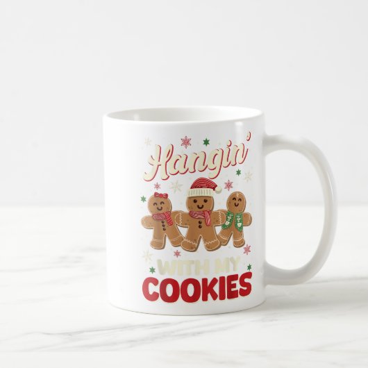 Mug Hangin Avec Mes Cookies Gingerbread Homme Xmas Tea (Droite)