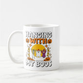 Mug Hanging Avec Mes Boos Drôle Halloween Ghost Witch (Gauche)