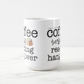 Mug Hangover de lecture/café (Centre)
