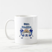 Mug Hanoukka Dancing Dreidels et Jelly Doughnut (Gauche)