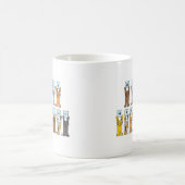 Mug Hanoukka heureux pour l'amant de chat (Centre)