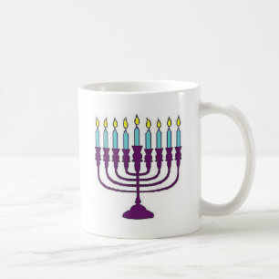 Mug Hanoukka Menorah