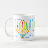 Mug : Hanoukka Menorah - Chanukah Menorah (Gauche)