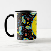 Mug "Hanoukka Paisley Dreidels and Stars" (Gauche)