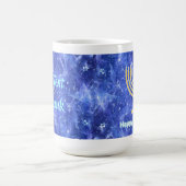 Mug Hanoukka Snowstorm Menorah (Centre)