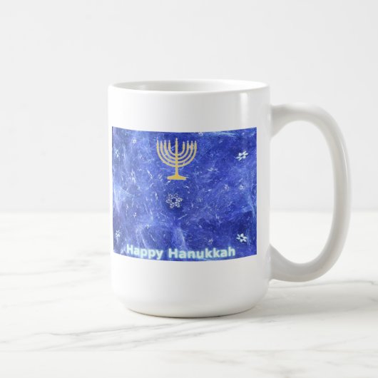 Mug Hanoukka Snowstorm Menorah (Droite)