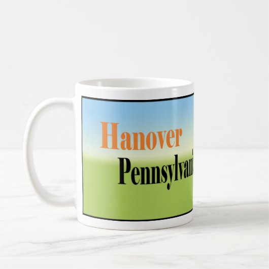 Mug Hanovre, Pennsylvanie (Gauche)