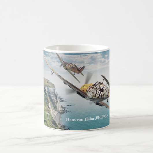 Mug Hans von Hahn ,BF109E-4 (Centre)