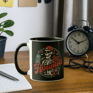 Mug Hanté par 67 Drôle d'Halloween Six Sept 67 Meme