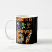 Mug Hanté par un squelette de Halloween faisant le dab (Gauche)